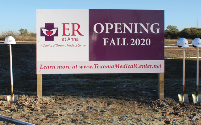 Texoma Medical Center’s ER at Anna Groundbreaking Ceremony