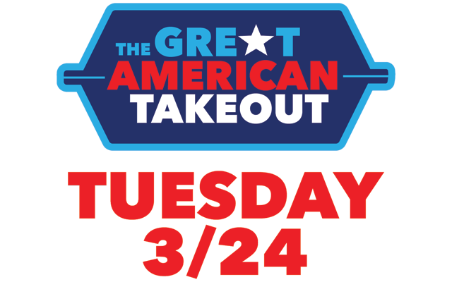 Save What You Crave! Order Food Today During #TheGreatAmericanTakeOut (3/24/20)