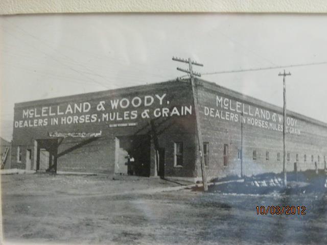 Picture of original McLelland & Woody wagon dealership