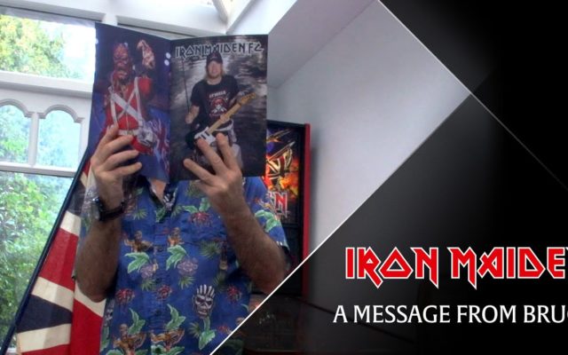 Watch: A Message From Bruce, New Iron Maiden Music Coming?