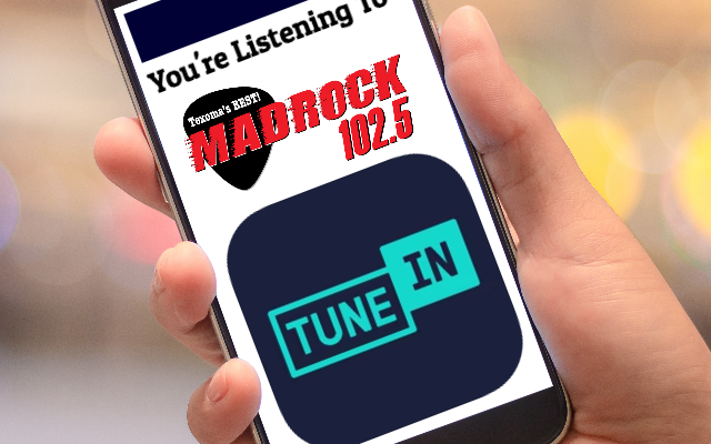 You can listen to Mad Rock 102.5 on the TuneIn app