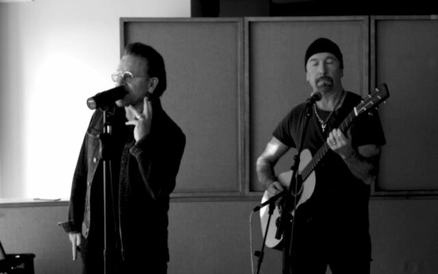 [WATCH] Bono & The Edge do an acoustic version of Sunday Bloody Sunday (1/30/22)