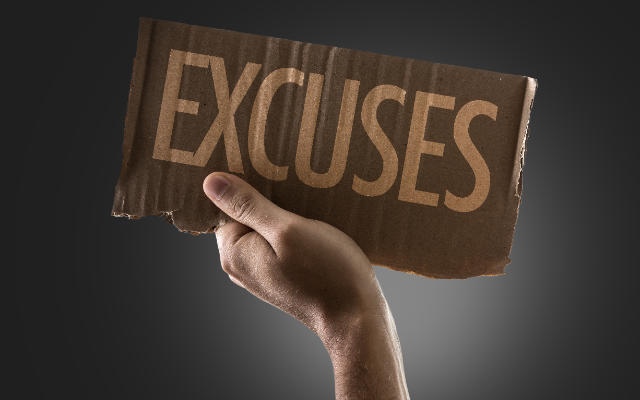The Top 10 Excuses We Use to Get Out of Stuff