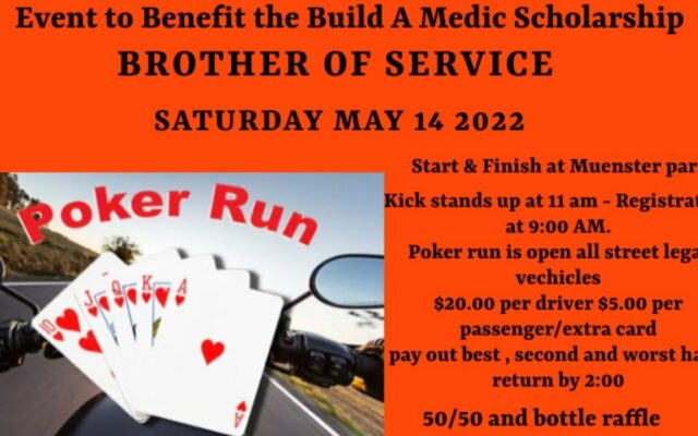 [WATCH] Brothers of Service "Build A Medic" Scholarship Fundraiser 5/14/22