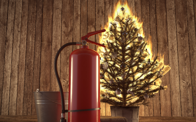 Are Your Christmas Decorations a Fire Hazard?