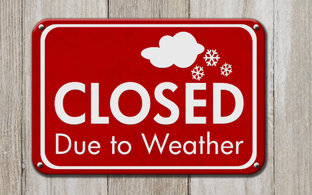 Winter Weather Closings & Delays – 1/30/23