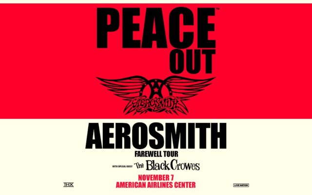 Win Tickets to see Aerosmith in Dallas on 11/07/23!
